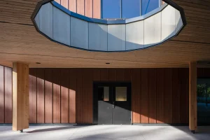 Gym Construction Mass Timber